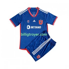 Billige Fotballdrakter Universidad de Chile Barn Hjemmedraktsett 2023 Kortermet